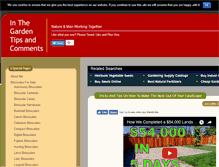 Tablet Screenshot of in-the-garden.org